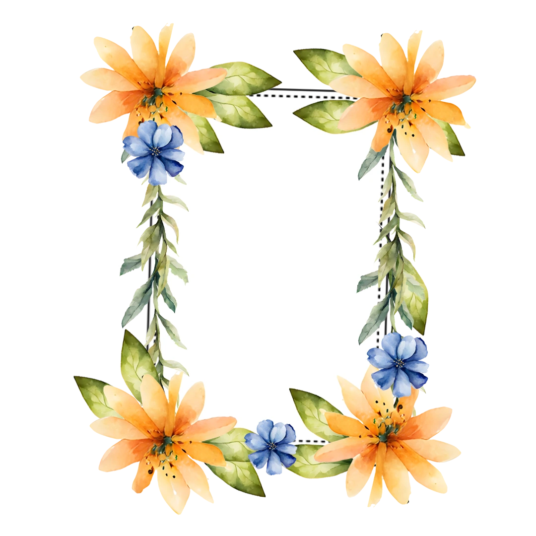 Download Transparent Floral Frames PNG Blossom Your Designs_5.webp